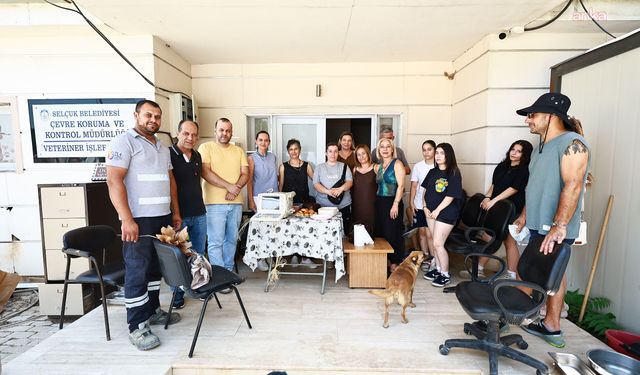 Efesli Kıtmir'den can dostlarına anlamlı destek