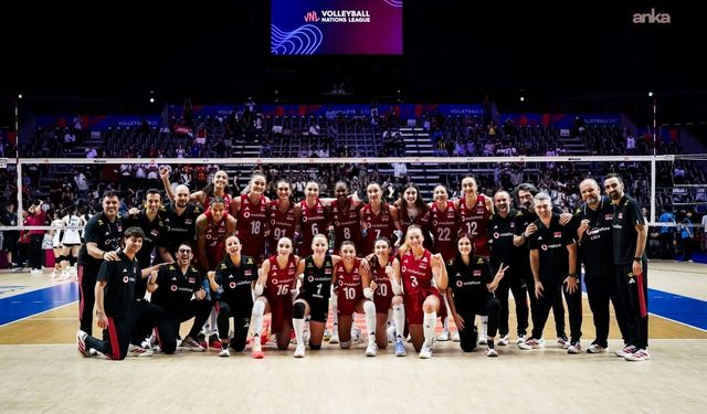 Filenin Sultanları, FIVB Kadınlar Voleybol Milletler Ligi'nde finale yükseldi