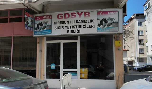 Giresun Süt Üreticileri Birliği'nin eski yöneticileri hakkında soruşturma