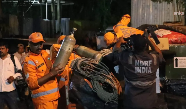 Hindistan'da hidroelektrik santrali tünelindeki patlamada 9 kişi öldü, 15'ten fazla işçi mahsur kaldı