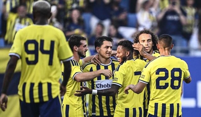 Fenerbahçe'den gol şov! Hazırlık kampında ikinci galibiyet