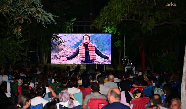Manisa'da 'Açık Hava Sinema Geceleri' ile nostalji rüzgarı esiyor