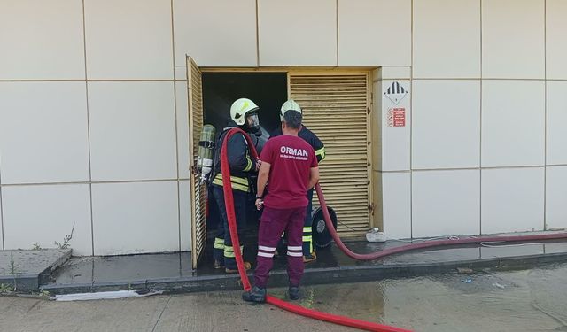 Muğla Ortaca Devlet Hastanesi'nde çıkan yangın kontrol altına alındı