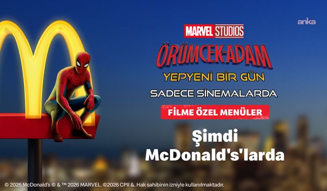 Örümcek Adam: Yepyeni Bir Gün... Efsane kahraman şimdi McDonald's Türkiye'de