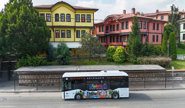 OtobEs26 Turistik Eskişehir Hattı hizmete başladı