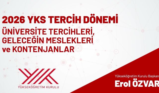 Özvar'dan YKS tercih döneminde adaylara çağrı: 'Tercihinizi aceleyle, sadece popüler programlara bakarak yapmayın'