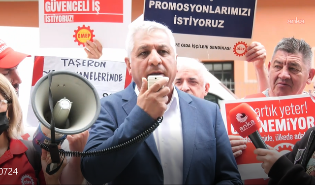 Seyit Aslan'dan Çapa taşeron yemekhane işçilerine destek ziyareti: 'Atılan işçi arkadaşlarımız, bütün haklarıyla yeniden işe alınmalıdır'