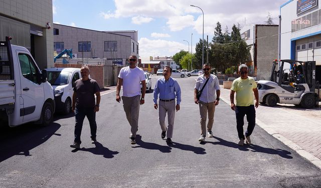 Tepebaşı Belediye Başkanı Ataç, BAKSAN'da devam eden çalışmaları inceledi