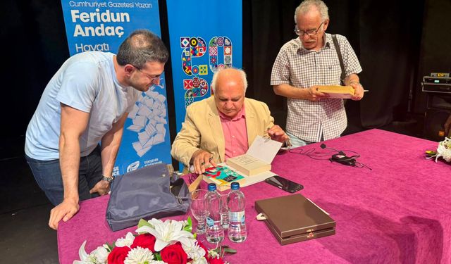 Yazar Feridun Andaç, Eskişehirlilerle buluştu