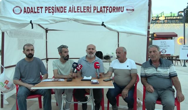 Adalet Peşinde Aileleri Platformu Adıyaman Temsilciliği: 'Deprem davalarında görülmemiş hukuksuzluklar yaşanıyor'