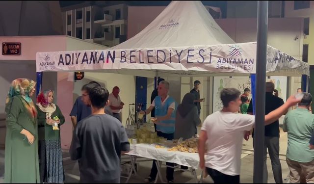 Adıyaman Belediyesi'nden Mevlid Kandili'ne özel ikram