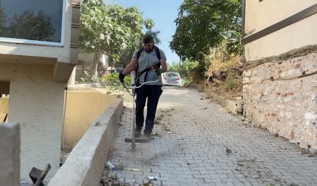 Bursa Büyükşehir Belediyesi'nden Gölyazı'da kapsamlı bakım çalışması