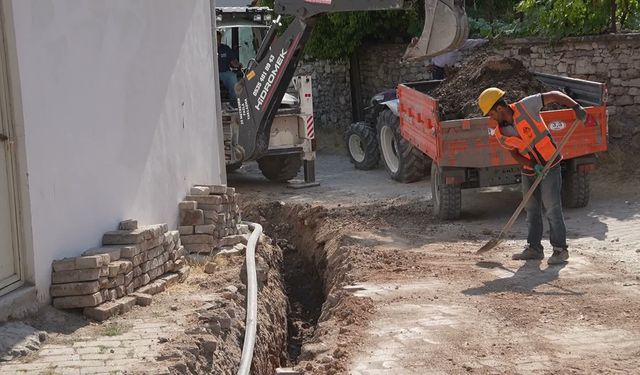 Bursa'da kırsal mahallelerin altyapısı güçleniyor