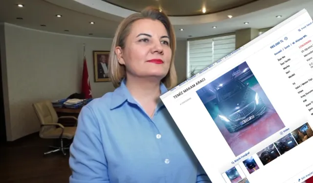 Fatma Kaplan Hürriyet’in makam aracı satışa çıkarıldı