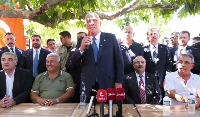 İYİ Parti Genel Başkanı Dervişoğlu Çeltikçi'de çiftçilerle buluştu: 'Borçlu olan çiftçi değildir. Devlet çiftçiye borçludur'