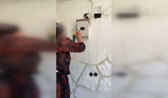 Kaçak elektrik tespitinde Şanlıurfa'da bir evde dikkati çeken detay: Elektrik denetimi ekibine aldırmadan sayaca müdahale etti