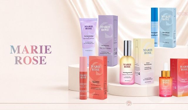 Marie Rose kozmetik sektörüne giriş yaptı