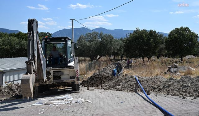 MASKİ'den Yunusemre Yağcılar Mahallesi'ne yeni içme suyu hattı