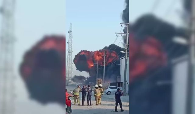 Salihli'de oksijen dolum tesisindeki patlamada 2 kişi hayatını kaybetti