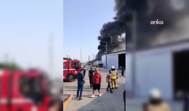 Salihli'de tüp dolum tesisinde patlama: 3 kişi hastaneye sevk edildi