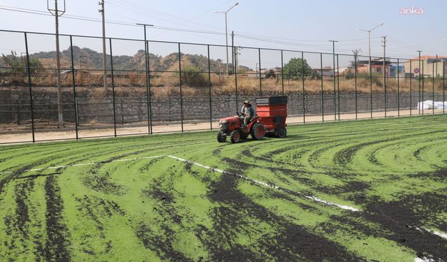Turgutlu Belediyesi'nden Avşar Mahallesi'ne modern spor alanı