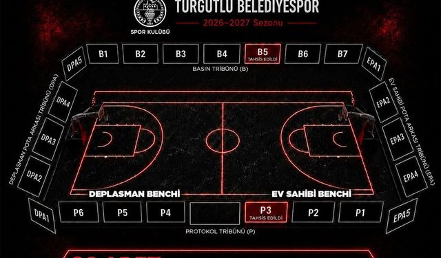 Turgutlu Belediyespor, spor salonundaki reklam alanlarını satışa çıkardı