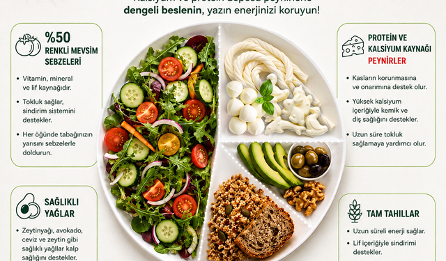 Yaz sofralarının yıldızı: Ferahlatan salatalar, besleyici peynirler