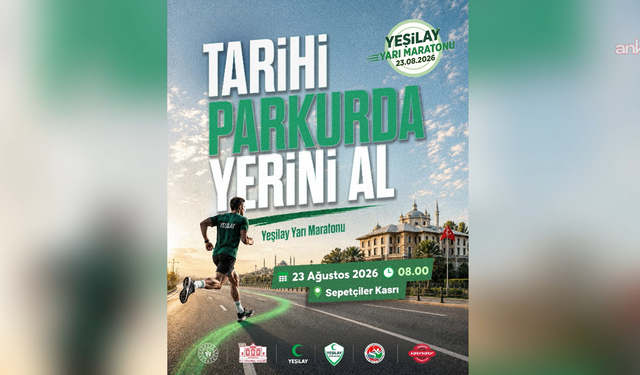 Yeşilay Yarı Maratonu'na geri sayım sürüyor