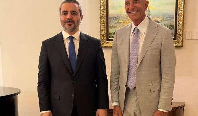 ABD Büyükelçisi Barrack, Suriye Dışişleri Bakanı Şeybani ile görüştü