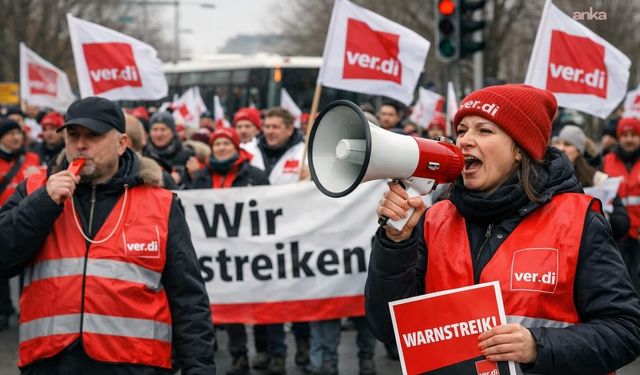 Almanya'nın Hamburg Limanı'nda 48 saatlik 'uyarı grevi'