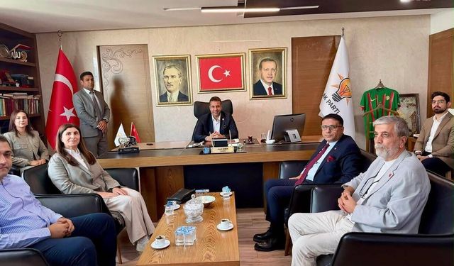 CHP Diyarbakır İl Başkanlığı'ndan AK Parti'ye ziyaret
