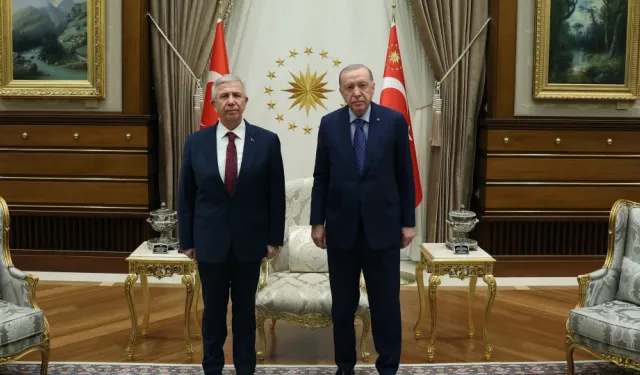 Cumhurbaşkanı Erdoğan, Mansur Yavaş’ı kabul etti