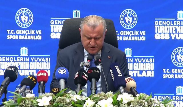 Gençlik ve Spor Bakanı Bak: 'GSB yurtlarına başvuru sonuçlarını an itibarıyla erişime açmış bulunuyoruz; ilk yerleştirmede yüzde 90 oranında öğrenci yerleştirildi'