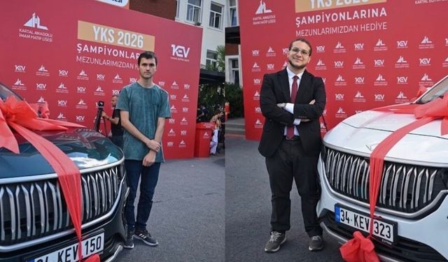 YKS’de Türkiye birincisi oldular, TOGG kazandılar