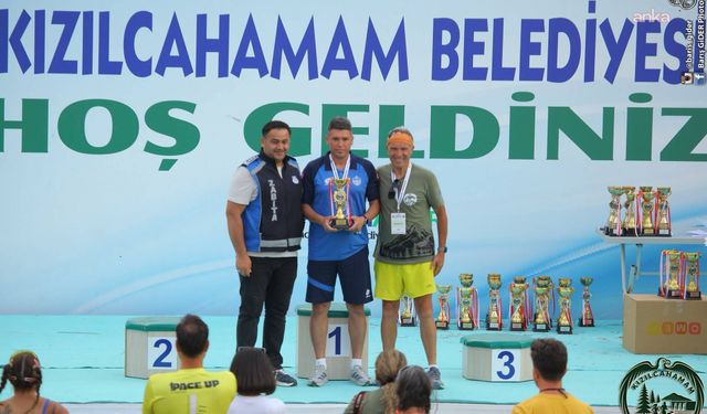 Kahramankazan Belediyesi personelinden Kızılcahamam'da çifte başarı