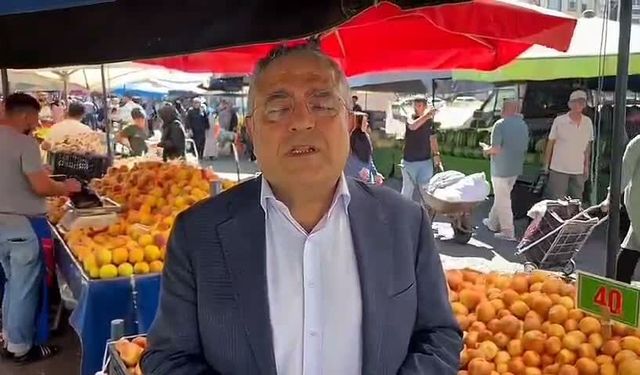 Sezgin Tanrıkulu'ndan pazarda enflasyon tepkisi: 'Asgari ücret ve emekli aylığı yoksulluk sınırına çıkarılmalı'