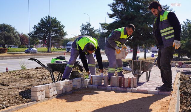 Tepebaşı Belediyesi, Batıkent Parkı'nı yeniliyor