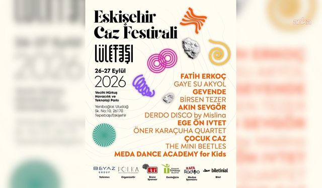 Tepebaşı Belediyesi Vecihi Hürkuş Parkı, 'Eskişehir Caz Festivali'ne ev sahipliği yapacak