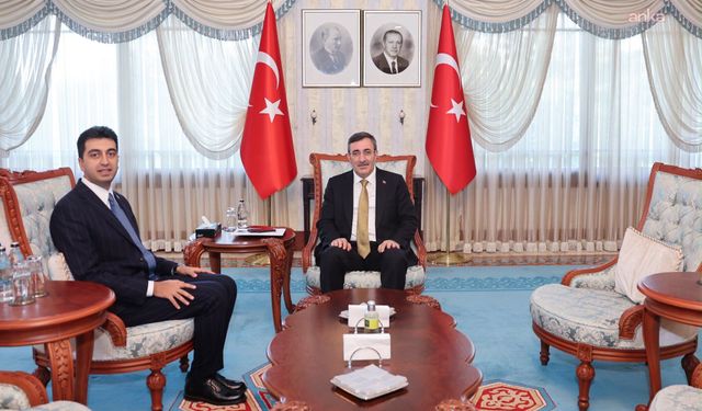 Tuzla Belediye Başkanı Bingöl, Cumhurbaşkanı Yardımcısı Yılmaz ile görüştü