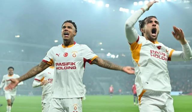 Galatasaray'dan Lille'de müthiş geri dönüş: 4-2!