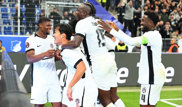 Beşiktaş, Hoffenheim'ı deplasmanda 3-2 mağlup etti