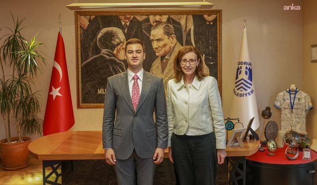 Birleşik Krallık Türkiye Büyükelçisi Anderson'dan Bodrum Belediyesi'ne ziyaret