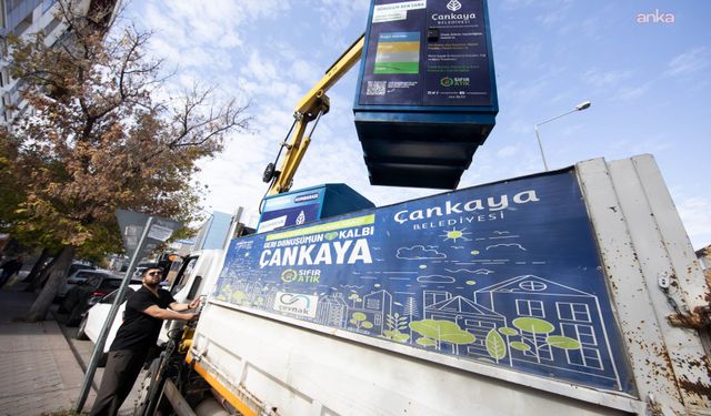 Çankaya'da geri dönüşüm noktalarının sayısı bin 658'e ulaştı