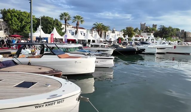 Deniz tutkunları Bodrum'da bir araya geldi: 2. Bodrum Boat Show başladı