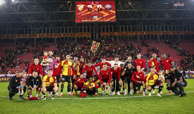 Göztepe sahasında Çorum FK'yı 2-0 mağlup etti