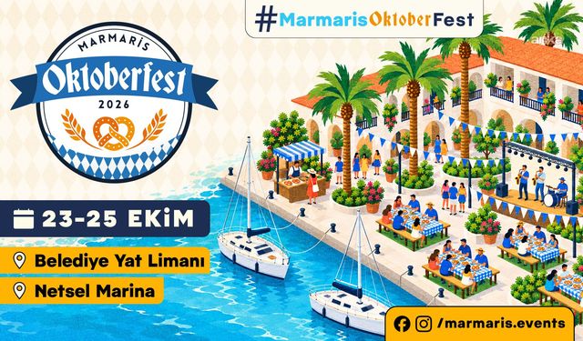 Marmaris Oktoberfest'26 için geri sayım başladı