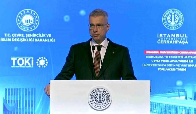 Bakan Memişoğlu açıkladı: İstanbul'a 26 hastane!