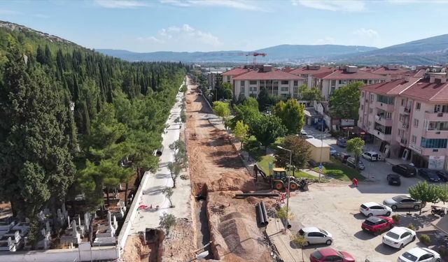 Muğla Büyükşehir Belediyesi, Menteşe'de altyapı ve üstyapı çalışmalarını sürdürüyor