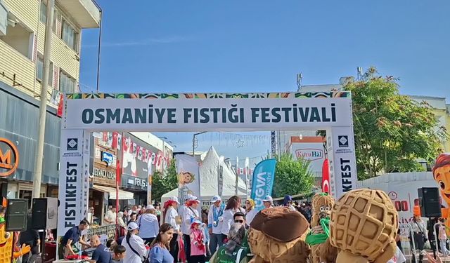 Osmaniye Fıstığı Festivali renkli etkinliklerle sürüyor