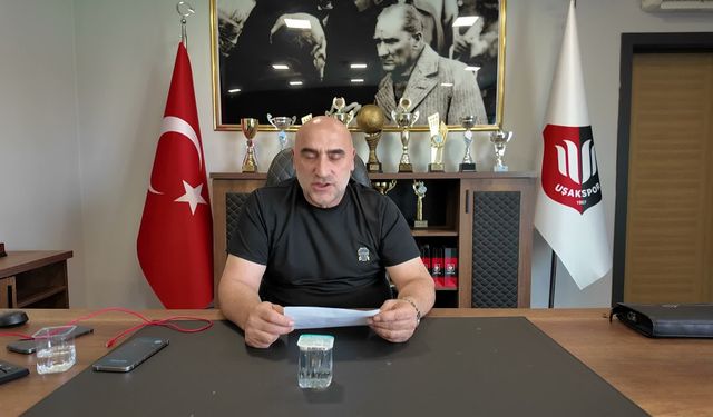 Uşakspor Başkanı Çoruhlu'dan borç açıklaması